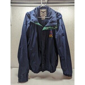 Oarsman Alaskan Bush Pilot Hooded Jacket Coat Blue Extra Large XL